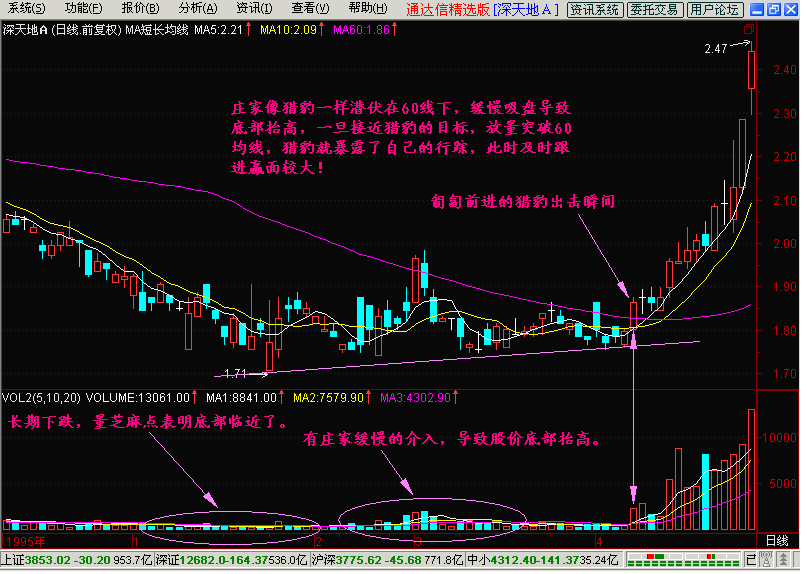 新生300天图解教程之猎豹出击K线图解