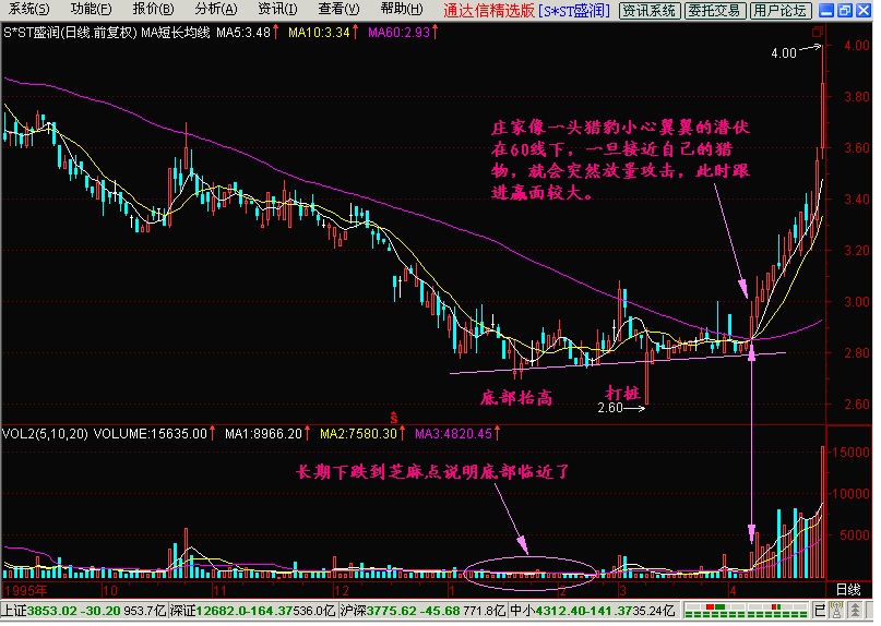 新生300天图解教程之猎豹出击K线图解
