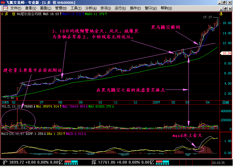新生300天图解教程之黑马草上飞K线图解