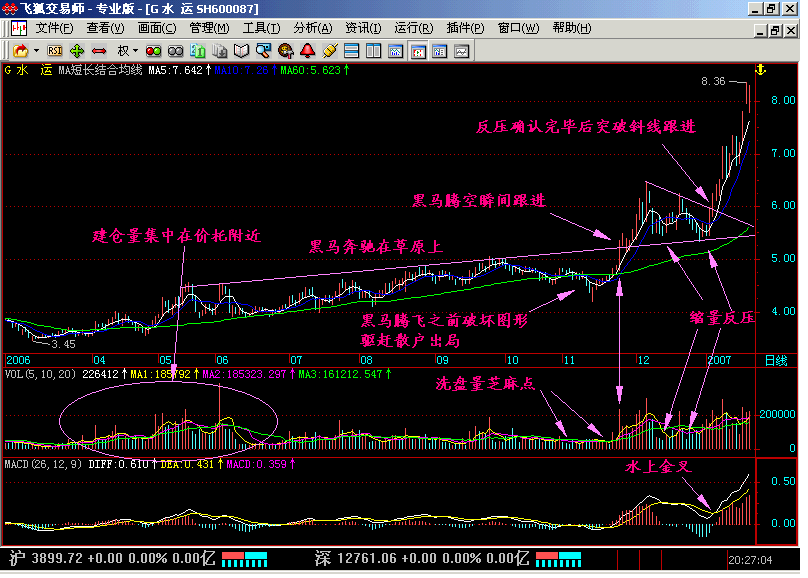新生300天图解教程之黑马草上飞K线图解