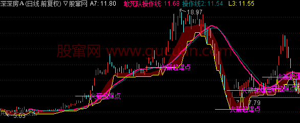 通达信私藏起爆点主图指标公式